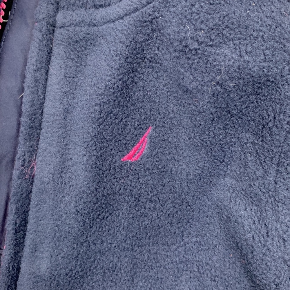 Nautica Little Girls Zip-up Polar Fleece Hoodie 6 REG - Picture 4 of 10